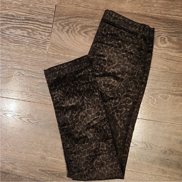 Liverpool Animal print velvet pants - Picture 6 of 6